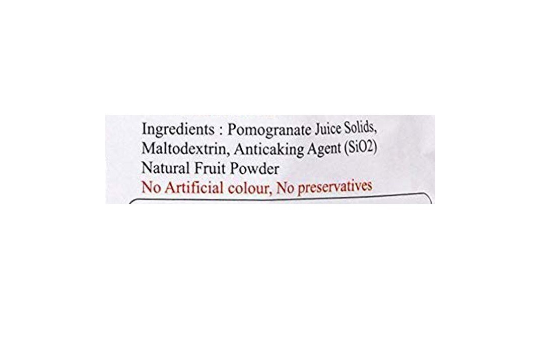 Saipro Pomegranate Powder    Pack  250 grams